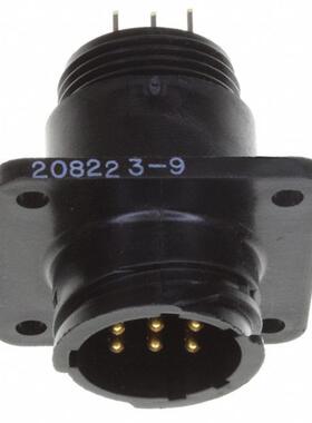 TE Connectivity 圆形连接器 208223-9