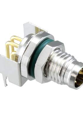 Amphenol 圆形连接器 M8S-04PMMR-SF8001