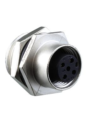 Amphenol 圆形连接器 M12A-03PFFS-SH8002