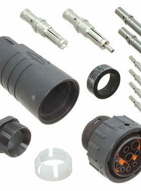 Amphenol 圆形连接器 AHDP06-24-91S-BS1-K10M