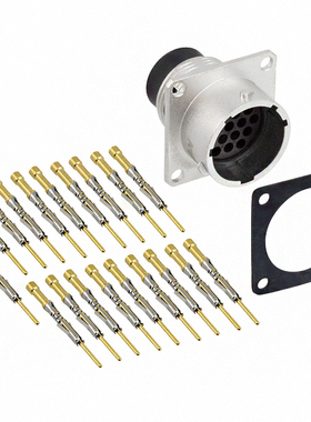 Amphenol 圆形连接器 RT0W01419PNH-K