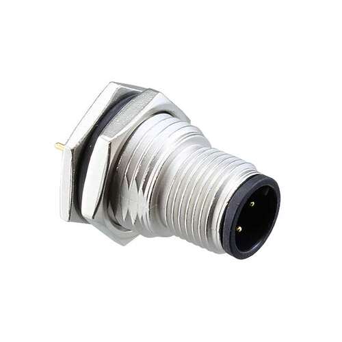 Amphenol 圆形连接器 M12A-03PMMP-SF8001