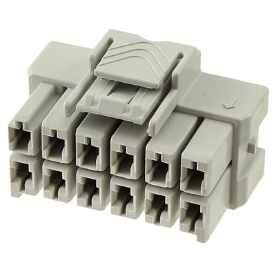TE Connectivity 矩形连接器 外壳 5-1971776-6