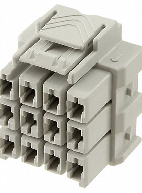 TE Connectivity 矩形连接器 外壳 5-1971876-4