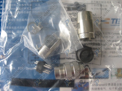 【现货】C091 31H005 101 2 Amphenol 圆形连接器 插头 5路