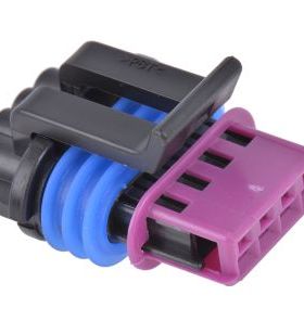 Delphi GT 150 系列 4路 电缆安装 黑色 母 连接器 15410728