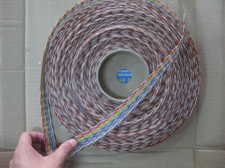 3M 扁平带电缆 28AWG 20芯 扁平双绞线 1700/20 100SF