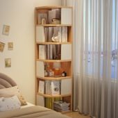 角柜转角置物架转角柜墙角柜墙边拐角书架三角柜角落客厅收纳柜子