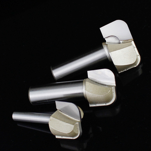 浪潮木工刀具专业级双弧圆底刀雕刻机修边机铣刀茶盘铣刀开底锣刀