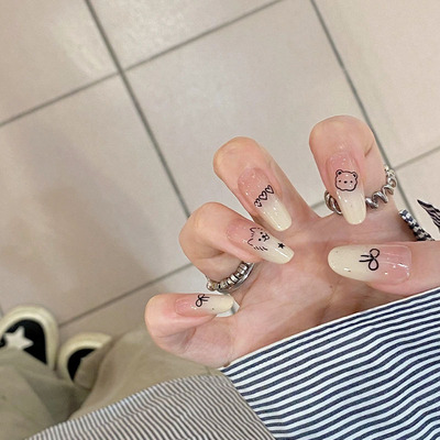 法式千金感纯欲猫眼穿戴甲