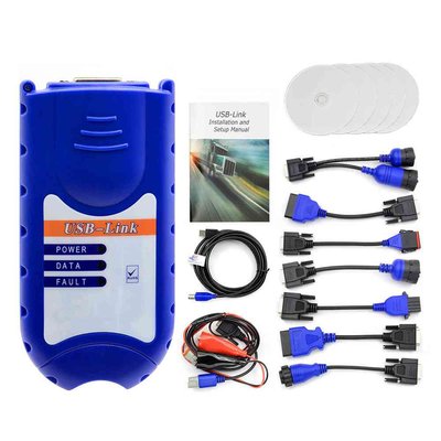 N1 NEXIQ USB LINK Truck Diagnostic 125032 纸盒 卡车检测仪