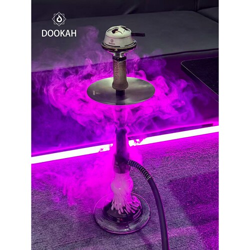 DOOKAH新款单管阿拉伯水烟全套酒吧大烟雾中号水烟壶HOOKAH