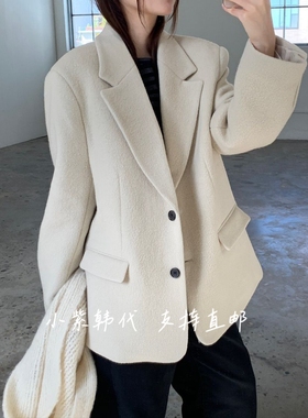 UNBOUND韩国东大门代购2025秋冬女装新款时尚百搭西装外套女