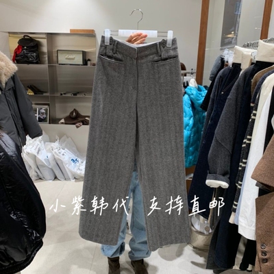 TEMPTING韩国东大门代购2025冬季女装新款时尚百搭休闲裤女