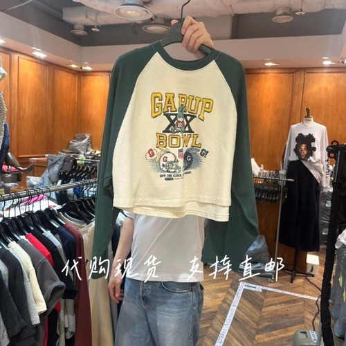韩代GARMENT-P韩国东大门2026秋冬女装新款时尚百搭圆领长袖T恤女