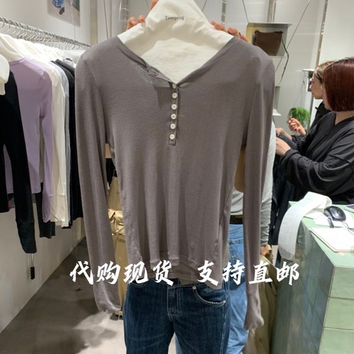 TEMPTING韩国东大门2026秋季新款女装时尚百搭长袖T恤女