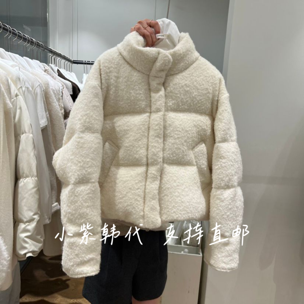 VERVEINE韩国东大门代购2025秋冬女装新款时尚百搭长袖羽绒服外套