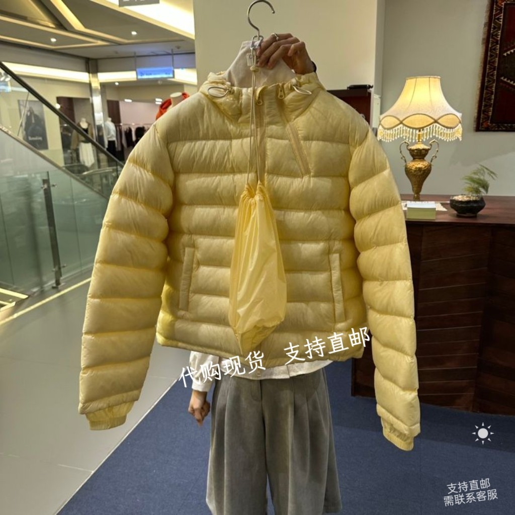 韩代包邮 FURE 东大门 26冬女新款爆款排骨显瘦时尚连帽羽绒外套