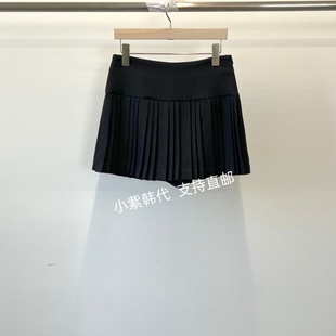 韩国东大门代购ANOTHER AVENUE26春新款时尚百搭显瘦百褶半身裙女