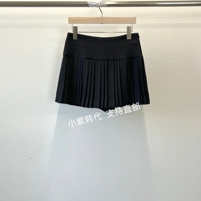 韩国东大门代购ANOTHER AVENUE26春新款时尚百搭显瘦百褶半身裙女