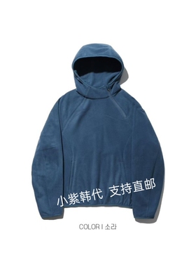 韩国东大门代购PEPPER25秋冬新款时尚连帽拼接显瘦百搭长袖卫衣女