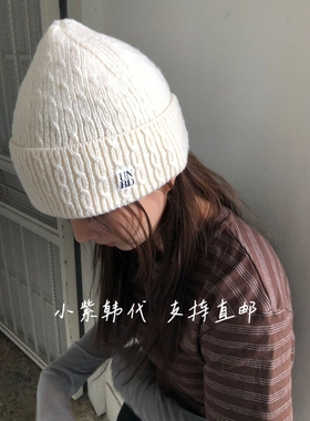 UNBOUND韩国东大门代购2025秋冬女装新款时尚百搭针织帽女