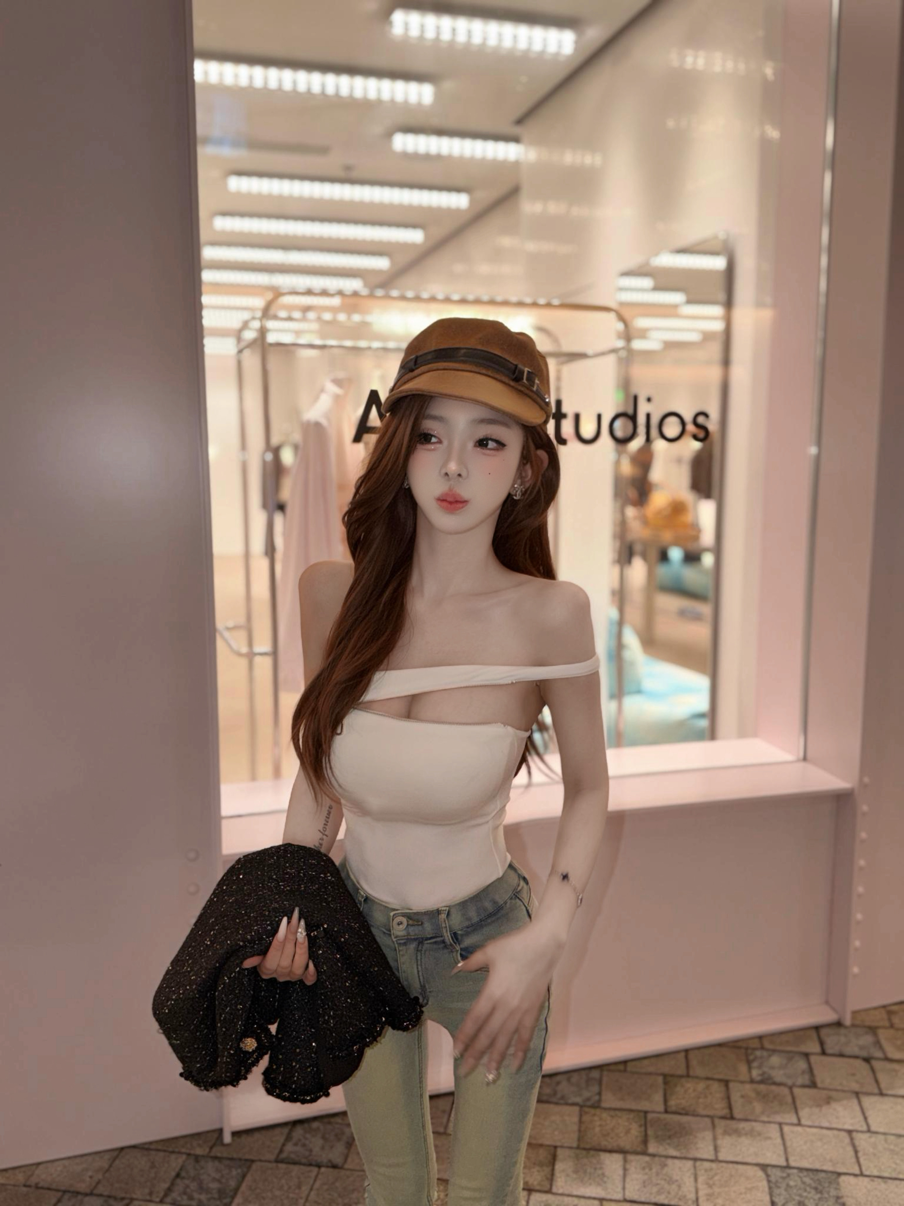 [密链私语]原创侧拉链百搭辣妹抹胸