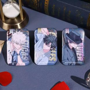 BEMOE 时光代理人英都篇系列毛绒徽章色纸镭射票卡套棒球帽