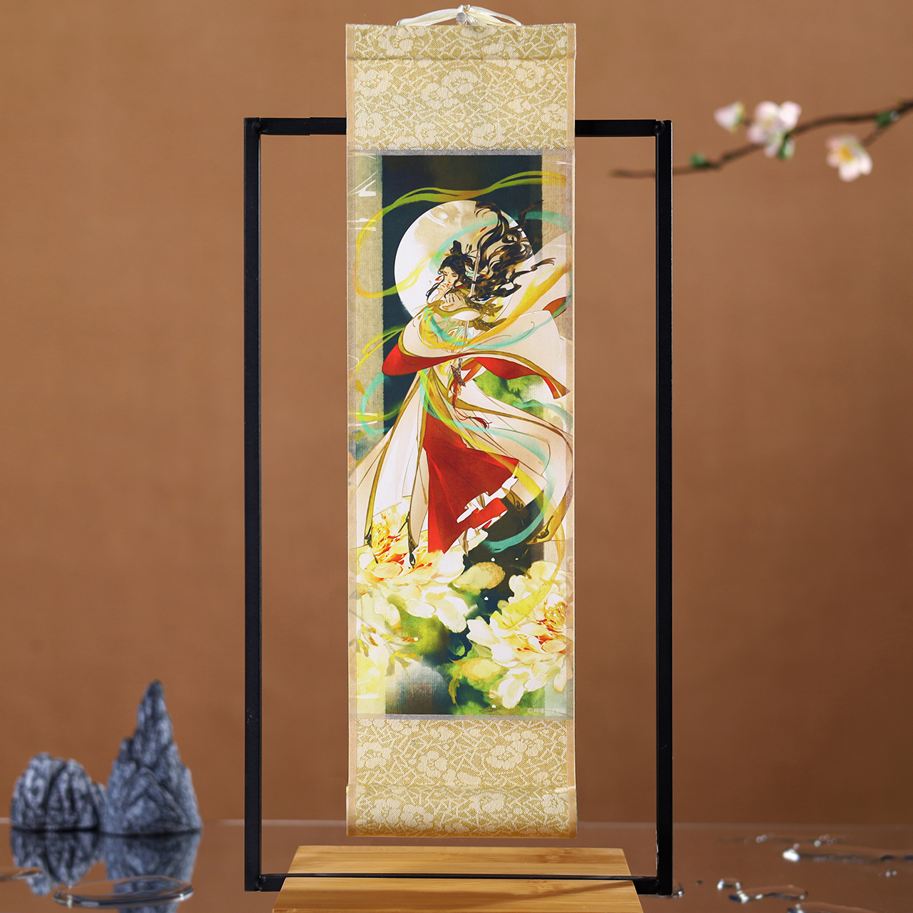 天官赐福太子悦神mini卷轴挂画
