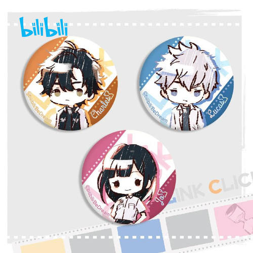 时光代理糖果迷你马口铁徽章