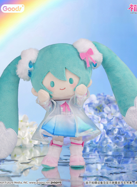 官方正版 初音未来 初情雨音系列 PATA系列 毛绒玩偶miku周边公仔