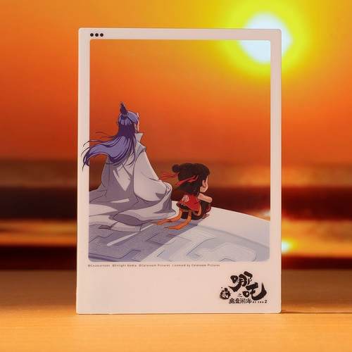 哪吒2亚克力合影卡透卡