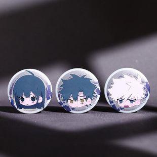 正版 时光代理人溯时逆流Countdown系列Q版徽章动漫周边吧唧官谷