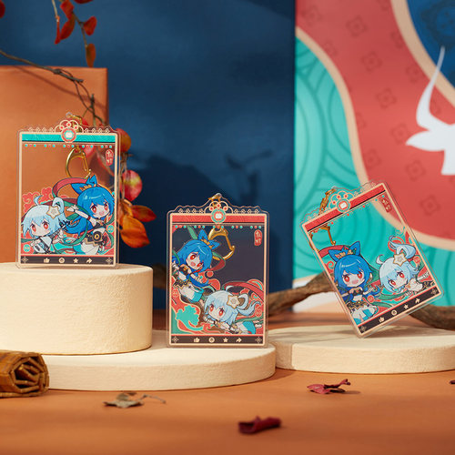 哔哩哔哩敦煌伎乐天亚克力挂件