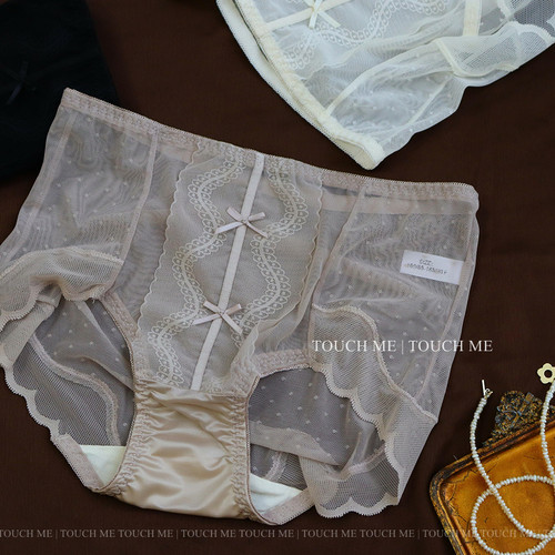 touchme性感蕾丝高腰内裤女透气