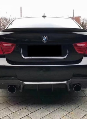 宝马3系四门E90/Mt运动版Vorsteiner款sd款V款改装升级碳纤维后唇