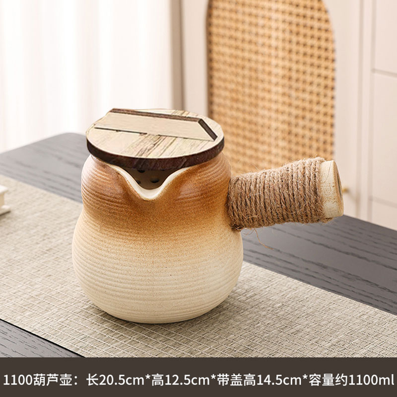 葫芦壶烤奶茶罐围炉煮茶器具全套罐罐奶茶壶茶具网红陶罐2025新款