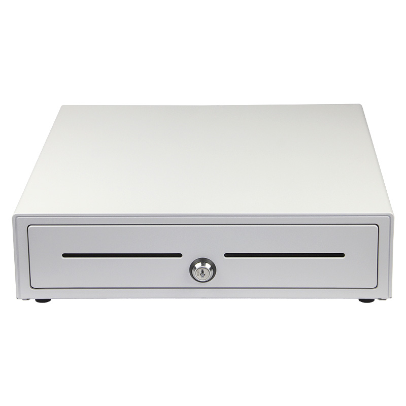 吉成405收银机钱箱 收钱箱商用带锁抽屉式装钱箱放钱箱钱柜超市现