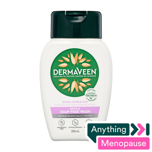 DermaVeen Extra Hydration Gentle Soap-Free Wash 250mL 沐浴露