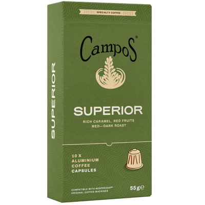 Campos Superior Aluminium Coffee Capsules 10 pack 胶囊咖啡