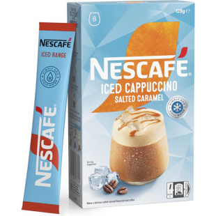 Nescafe Iced Cappuccino Salted Caramel Coffee 128g速溶冰咖啡