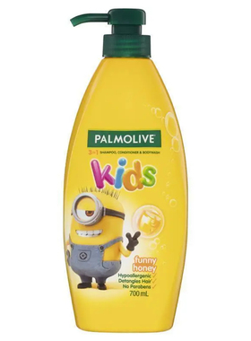 Palmolive Minions Funny Honey Kids 3 in 1 Body Wash 700mL