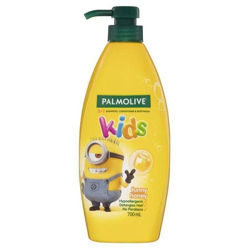 Palmolive Minions Funny Honey Kids 3 in 1 Body Wash 700mL