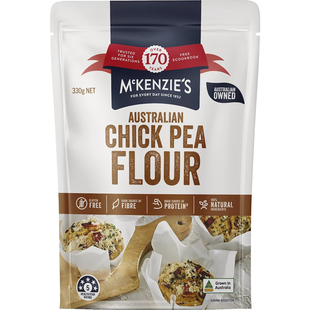 McKenzie's Chickpea Flour 330g 纯鹰嘴豆粉无麸质低GI 澳洲代购