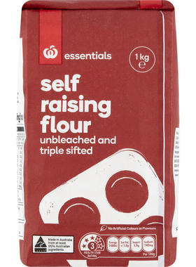Woolworths Essentials Self Raising Flour 1kg自发面粉澳洲代购