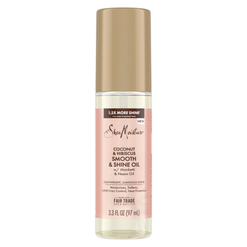 SheaMoisture Coconut & Hibiscus Shine Oil 97mL护发油澳洲代购
