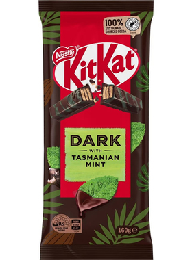 Kitkat Dark With Tasmanian Mint Chocolate薄荷巧克力澳洲 160g