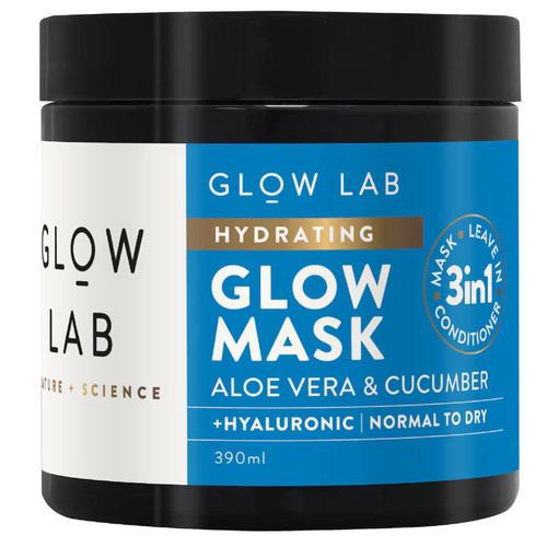 Glow Lab Hydrating Hair Mask Aloe Vera & Cucumber 390mL 发膜