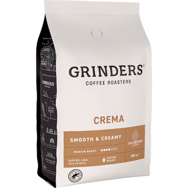 Grinders Crema Coffee Beans 500g 咖啡豆 澳洲代购