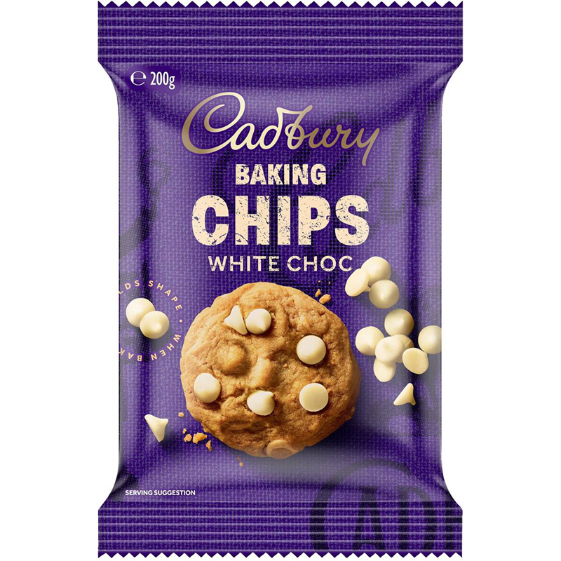 Cadbury白巧烘焙巧克力澳洲代购